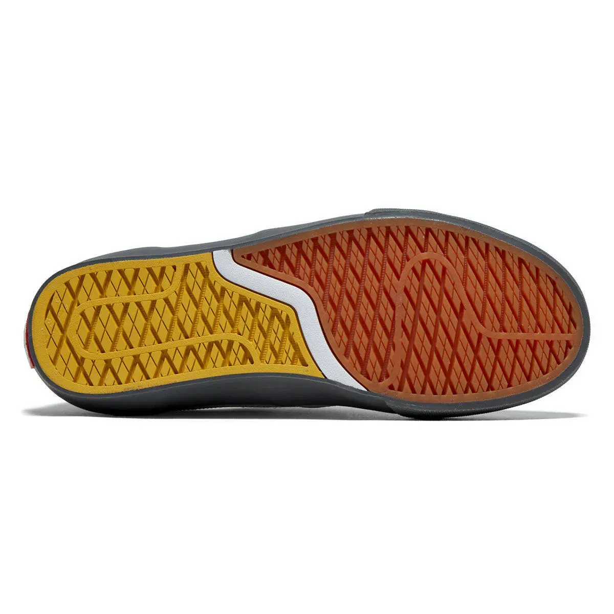 Wide toe box Vans - Skate Curren Caples Shoes Grey