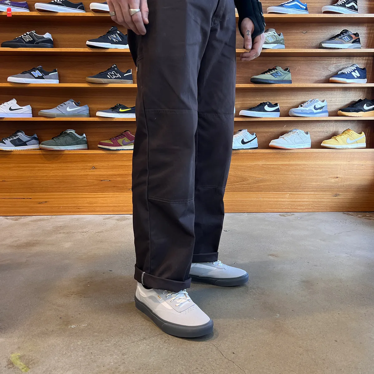 Protective Base Smooth Soles Vans - Skate Curren Caples Shoes Grey