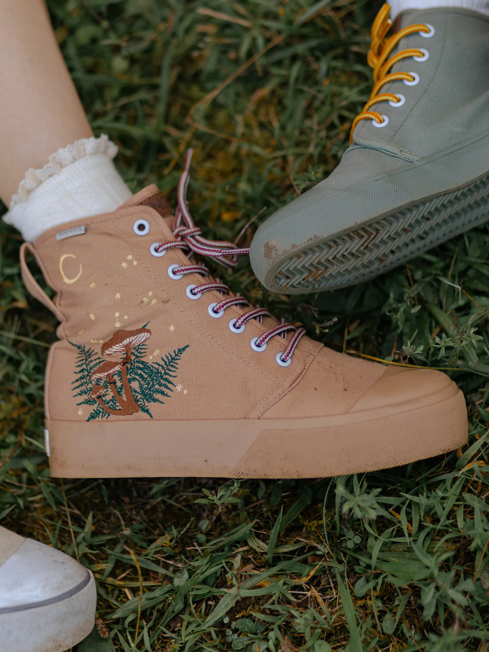 Woodland Wanderer Platform High Top Cushioned Feel