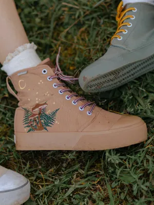 Woodland Wanderer Platform High Top Foot Hug Track Hike