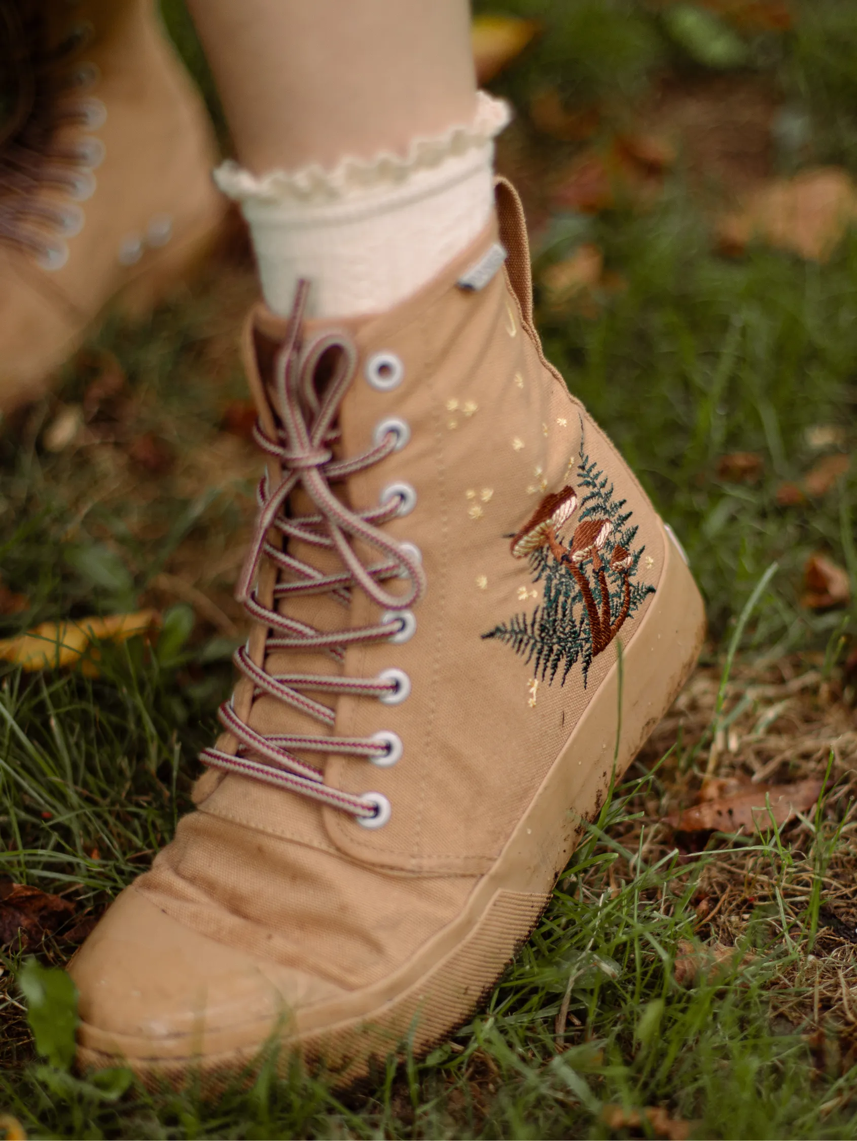 Woodland Wanderer Platform High Top Fresh Vibes