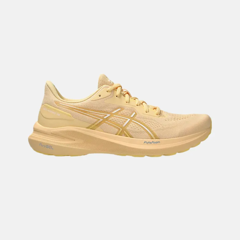 lunch - time runs anti - slip outsole ASICS GT-1000? 13 Men's Running Shoes ?C Light Orange/Faded Yellow