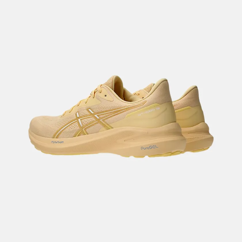mesh - lining shoes Secure Motion ASICS GT-1000? 13 Men's Running Shoes ?C Light Orange/Faded Yellow