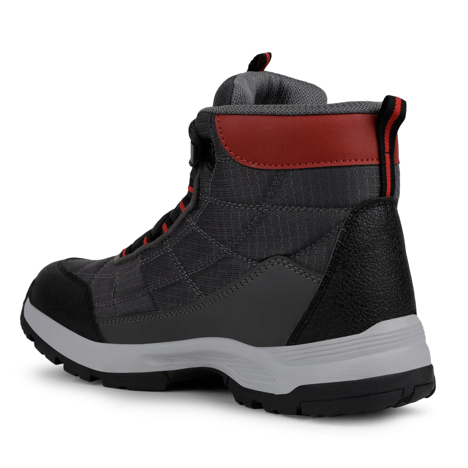 Packable Support Leap7x Sports Light Grey High Ankle Trekking Shoes For Mens VERTICAL By Liberty