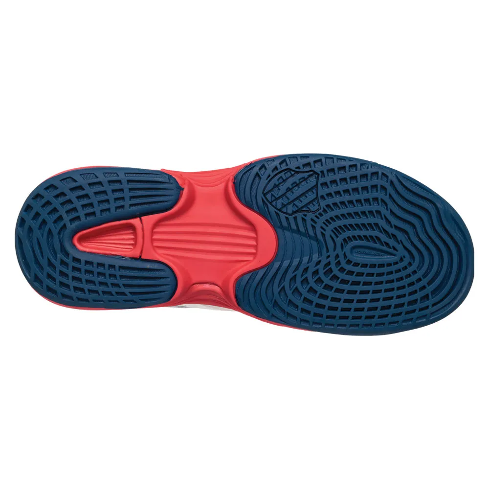 K-Swiss Speedtrac Tennis Shoes (Boys) - Blanc/Blue Opal/Lollipop Shock Resistance