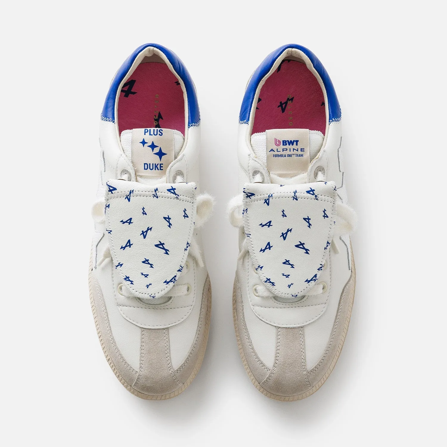 Alpine Formula One Team White   Blue Sneaker - Men's Hot Mood