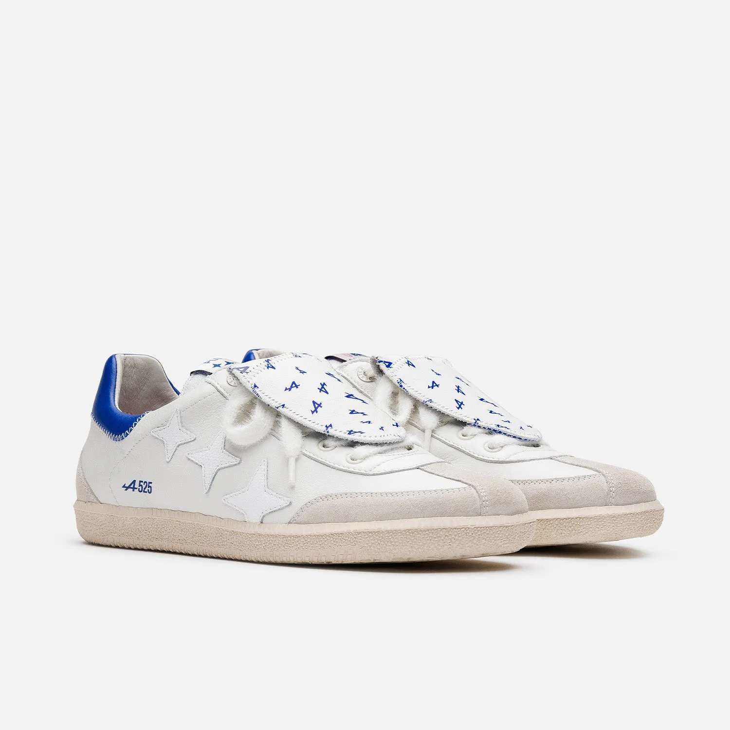 Alpine Formula One Team White   Blue Sneaker - Men's Mesh Upper