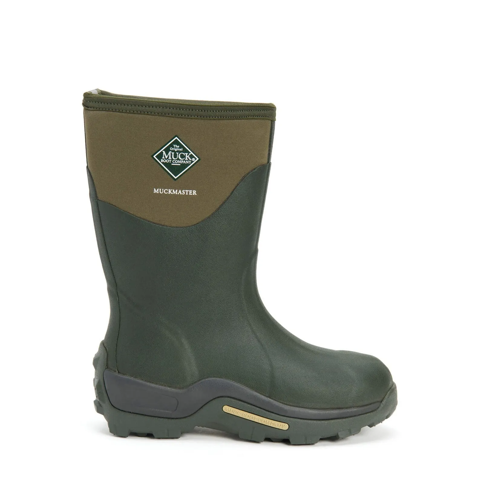 Muck Boots Unisex Muckmaster Mid Wellington Moss Quick Walking Boots Quick Dry Protection