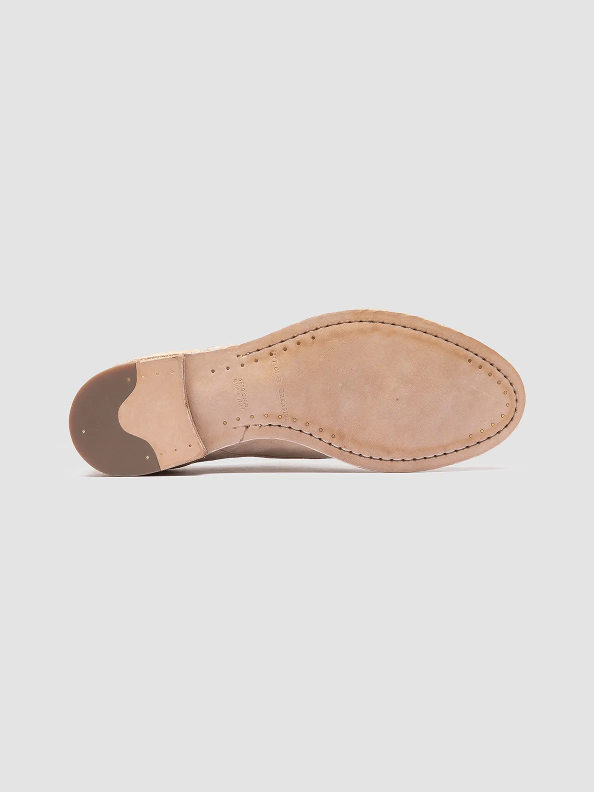 Relaxed Fit ARCHIVE 500 - Beige Suede Derby Shoes