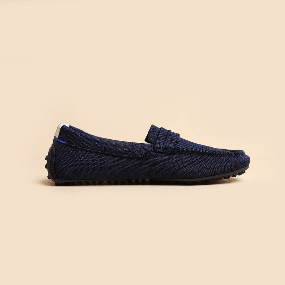 Hill Walk Morning Path Rothy - The Driver Loafers - Navy