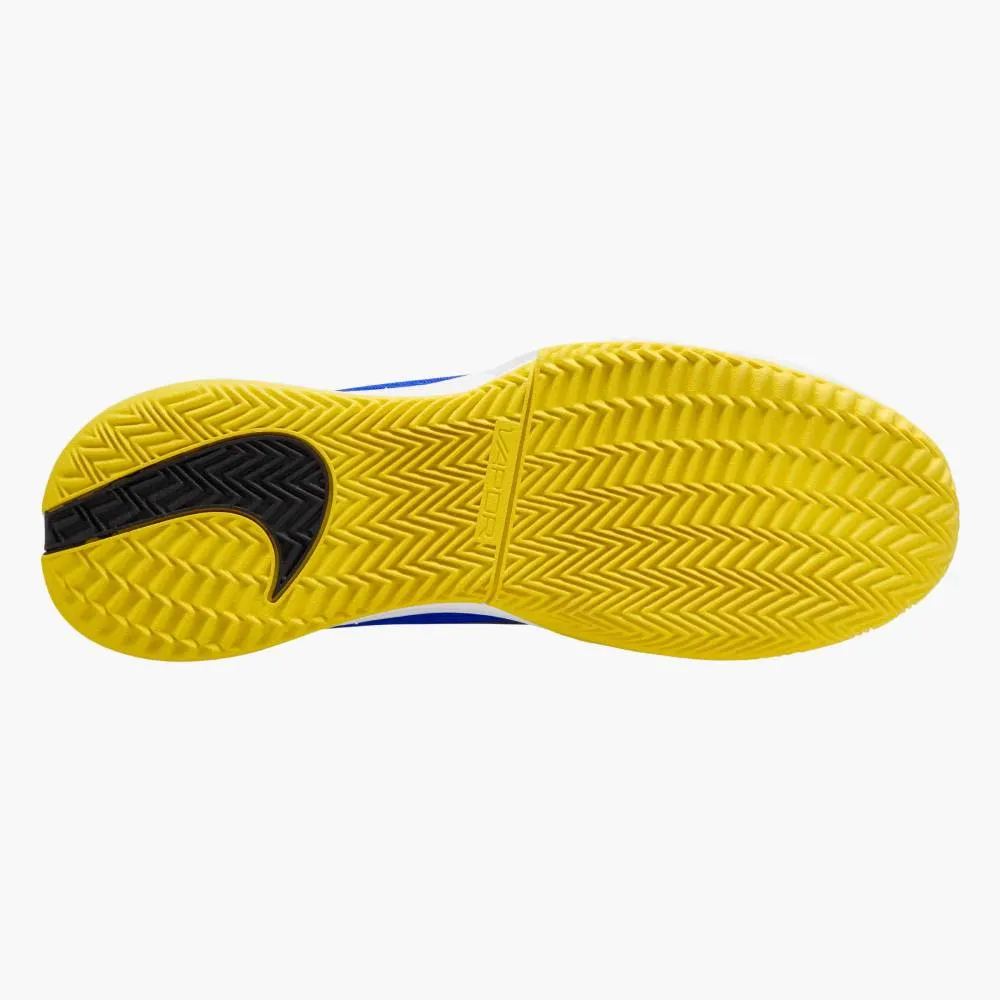 Rubber Grip Flat Grip Nike Zoom Vapor Pro 3 Clay Men's Tennis Shoe (Racer Blue/Black)