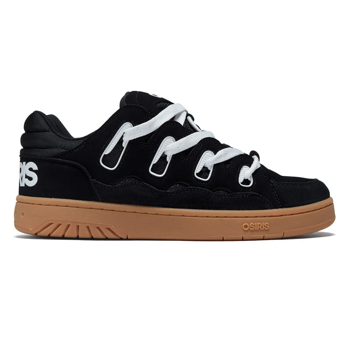 Osiris D3S Shoes - Black/White/Gum Narrow Fit