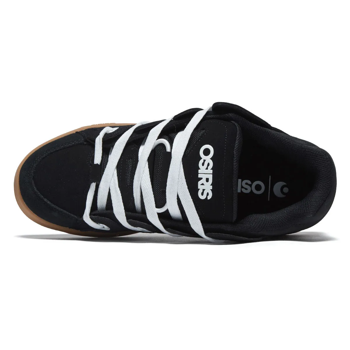 Board Comfort Skater Performance Fit Osiris D3S Shoes - Black/White/Gum