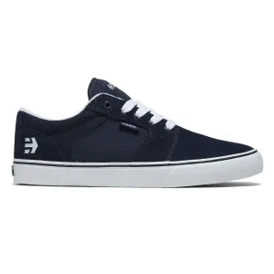 Skater Support Fit Quick Lacing Fit Etnies Barge LS Shoes - Navy/White/Blue