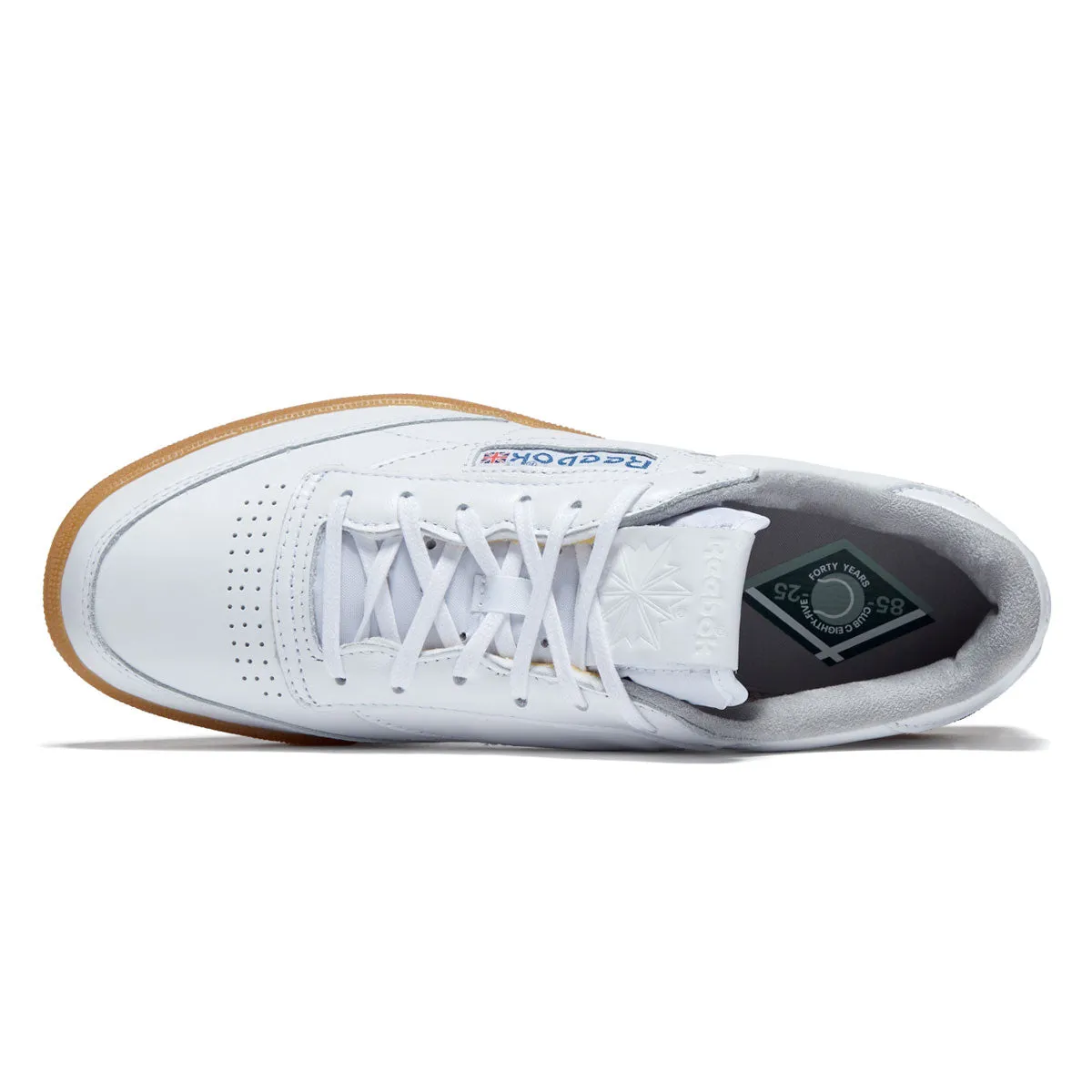 Reebok Club C 85 Vintage Shoes - Ftwr White/Grey2/Gum Comfortable Feel