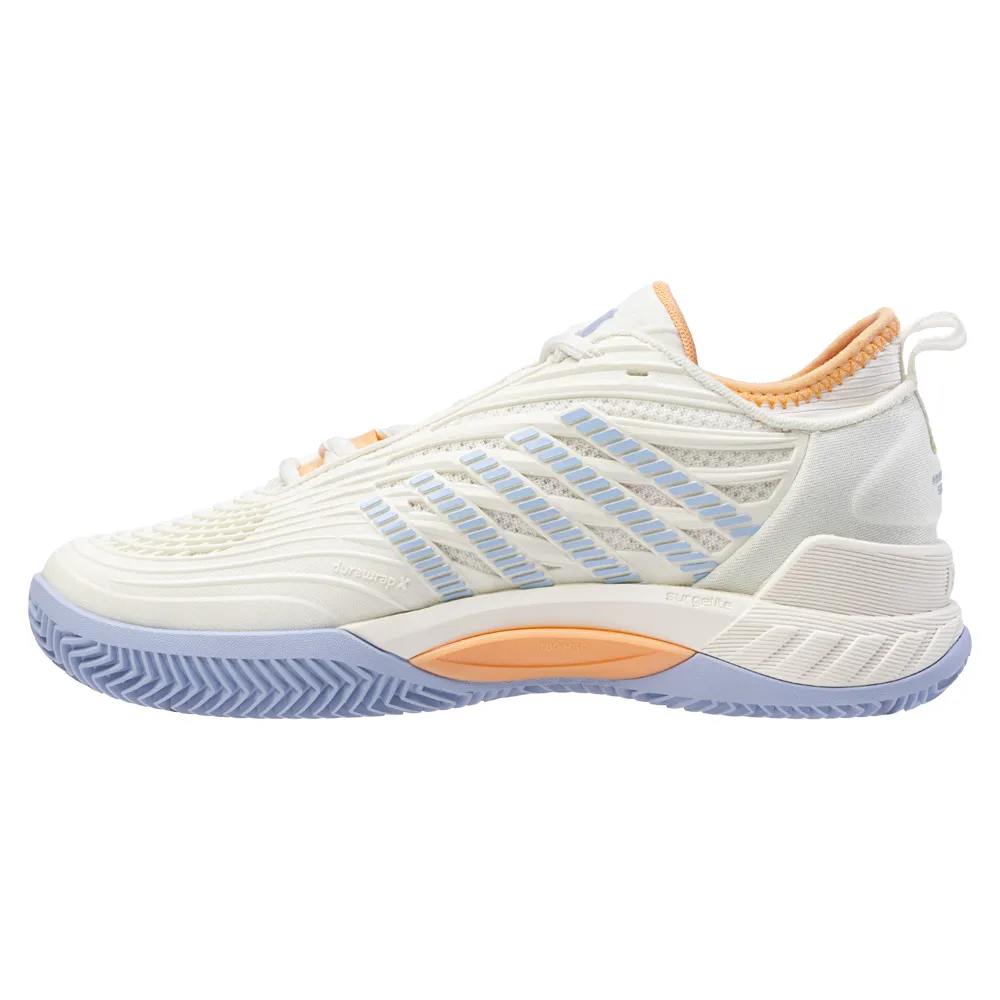 K-Swiss Hypercourt Supreme 2 HB Tennis Shoes (Ladies) - Star White/Heather/Purple Street Fit Road Friendly