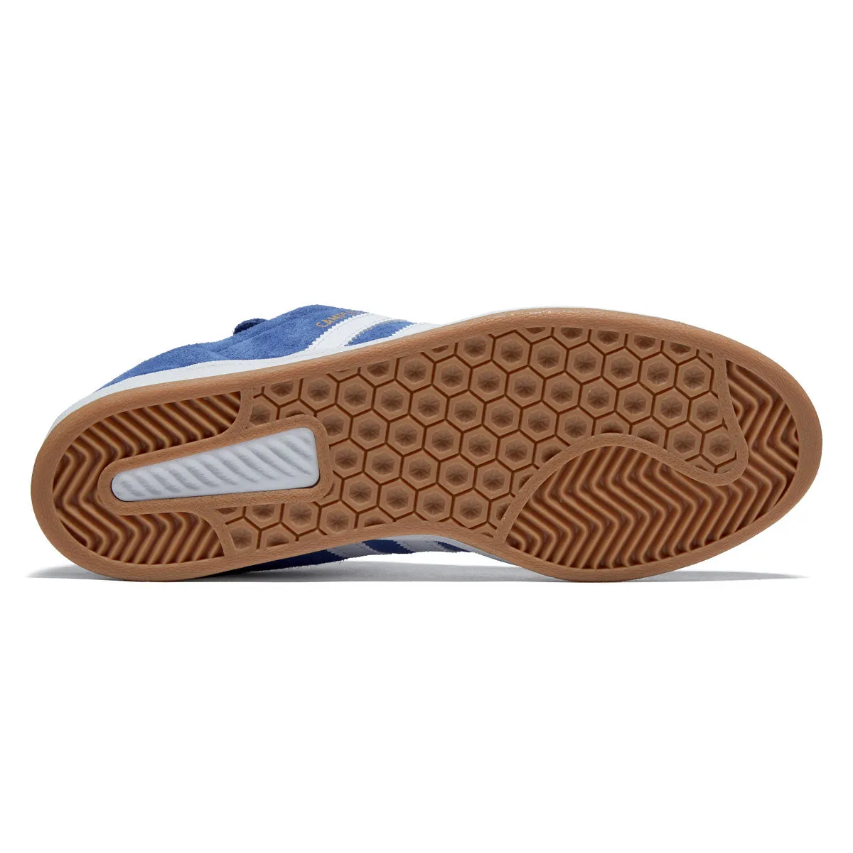 Comfortable Feel Cushion Frame Adidas Campus ADV Shoes - Royal Blue/Ftwr White/Gold Metallic