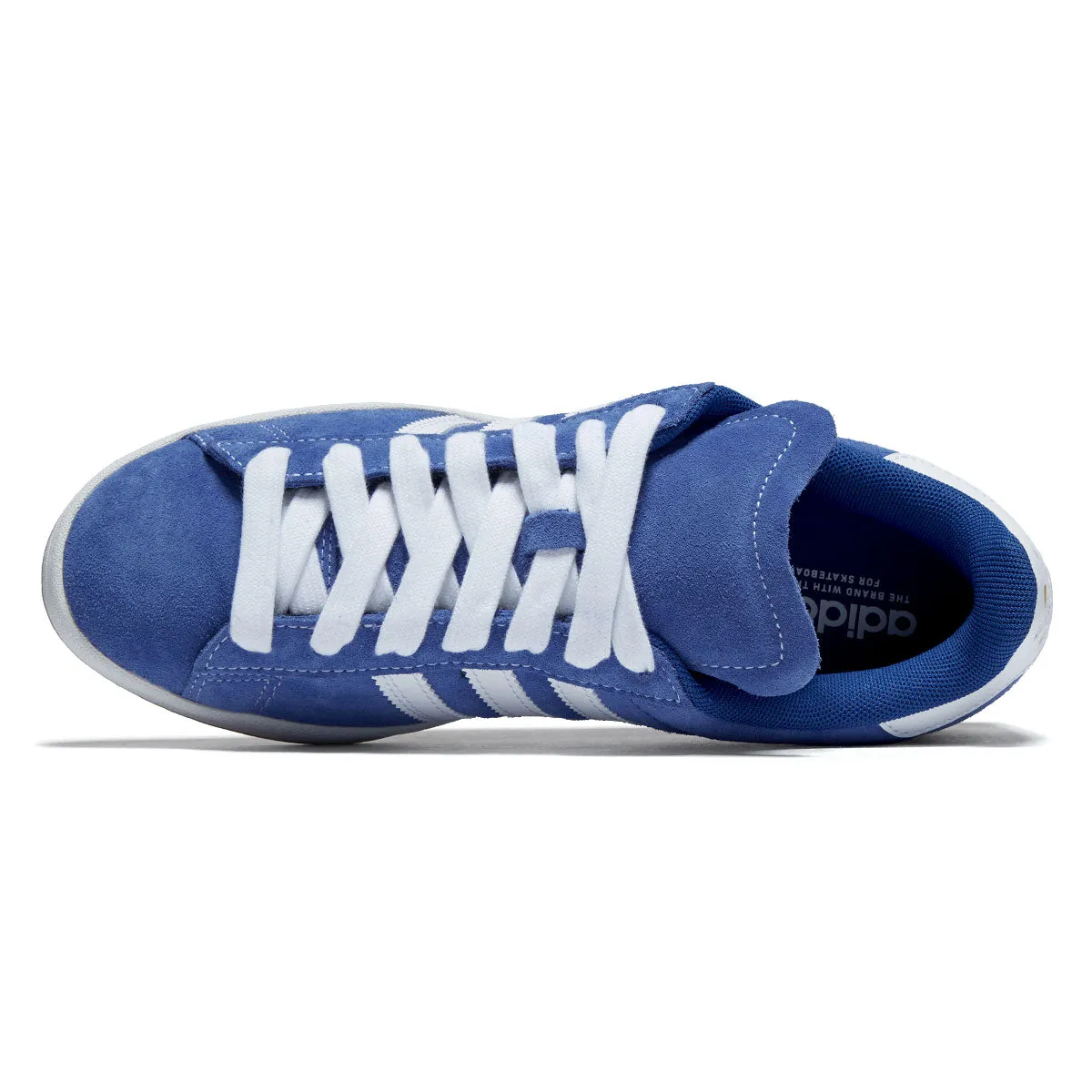Adidas Campus ADV Shoes - Royal Blue/Ftwr White/Gold Metallic Padded Footwear