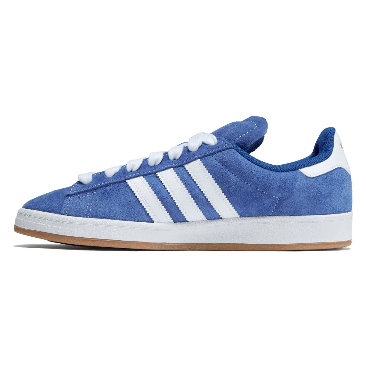 Pro Inspired Shock protection Adidas Campus ADV Shoes - Royal Blue/Ftwr White/Gold Metallic