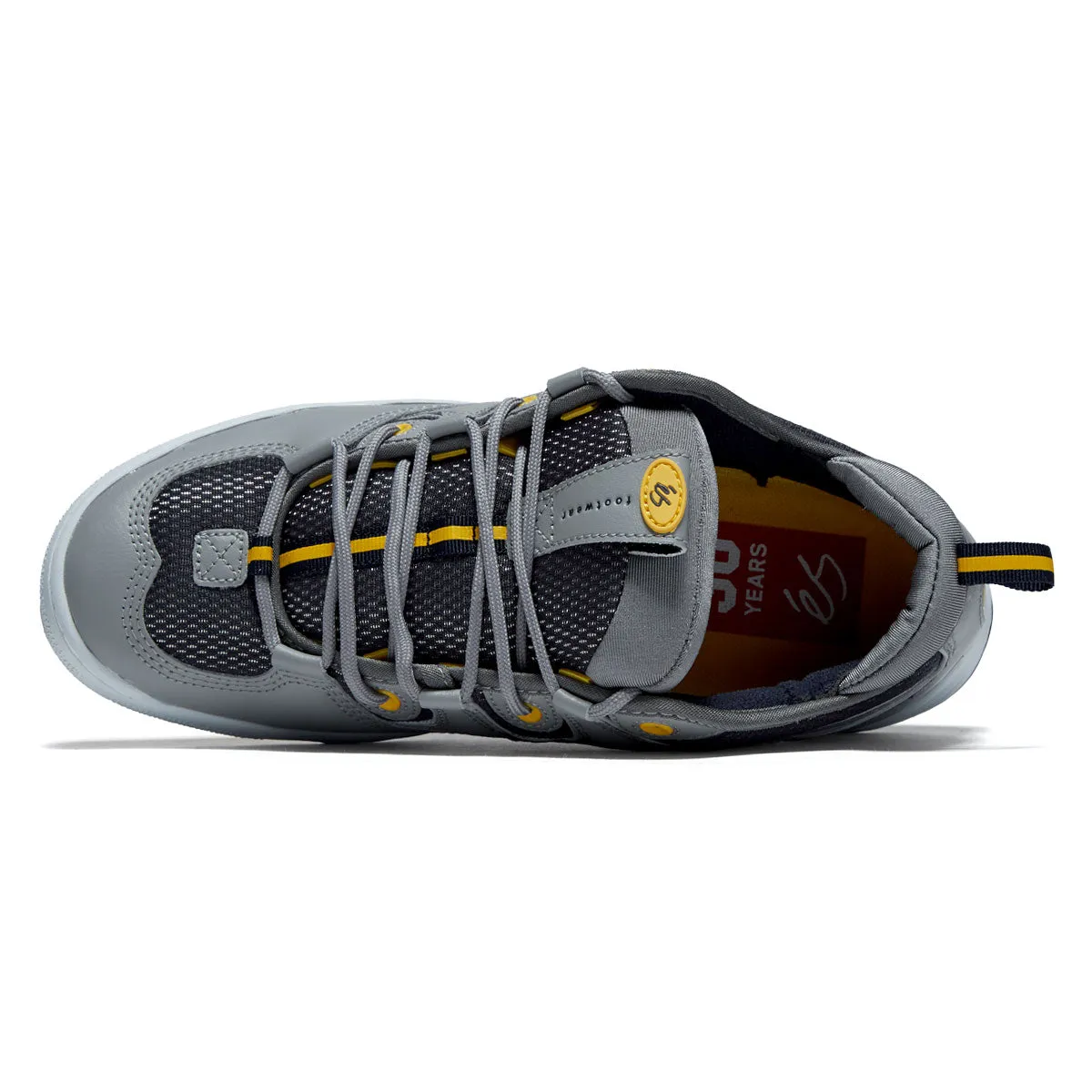 eS Two Nine 8 Shoes - Grey/Navy/Yellow TPU Reinforcement