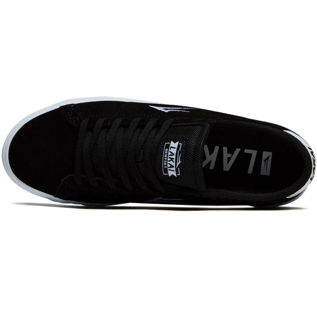 Active Motion Comfortable elasticity Lakai Newport 2024 Shoes - Black Suede
