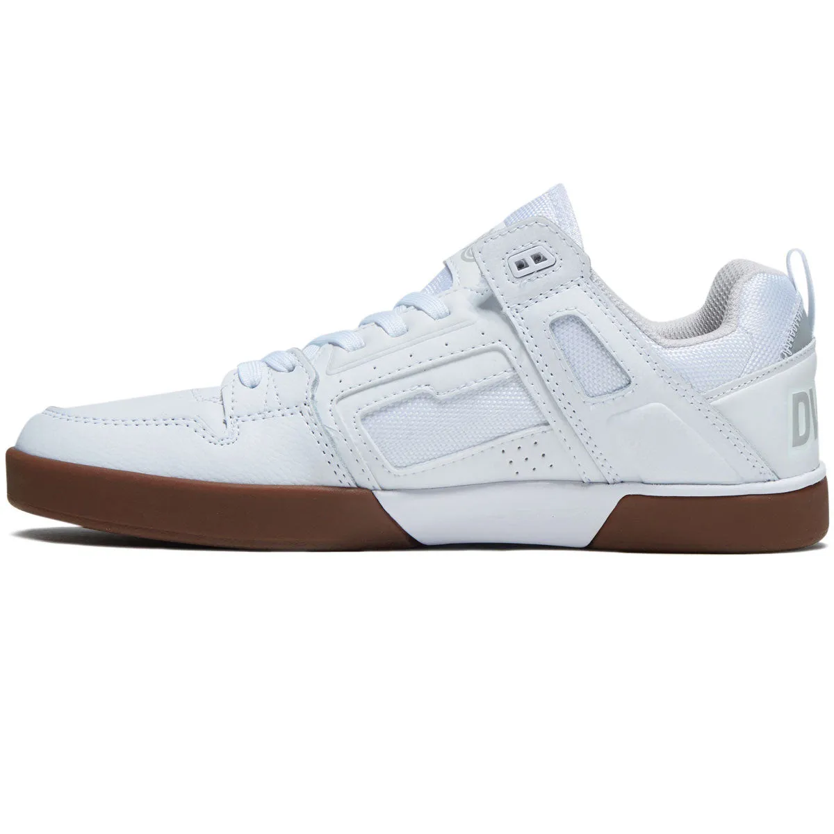Multi Purpose Universal Fit DVS Comanche LT Shoes - White/White/Gum