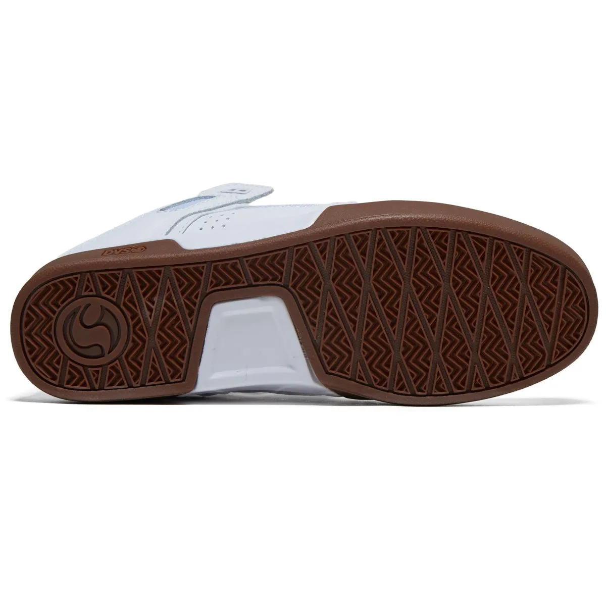 DVS Comanche LT Shoes - White/White/Gum Event Ready Padded Fit