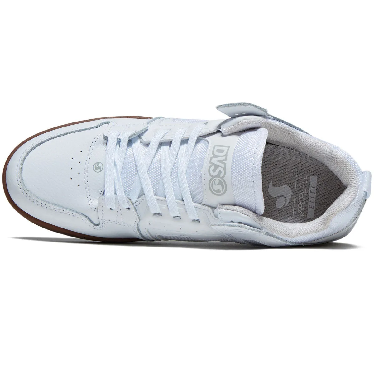 Comfort Shape Classic Comfort DVS Comanche LT Shoes - White/White/Gum