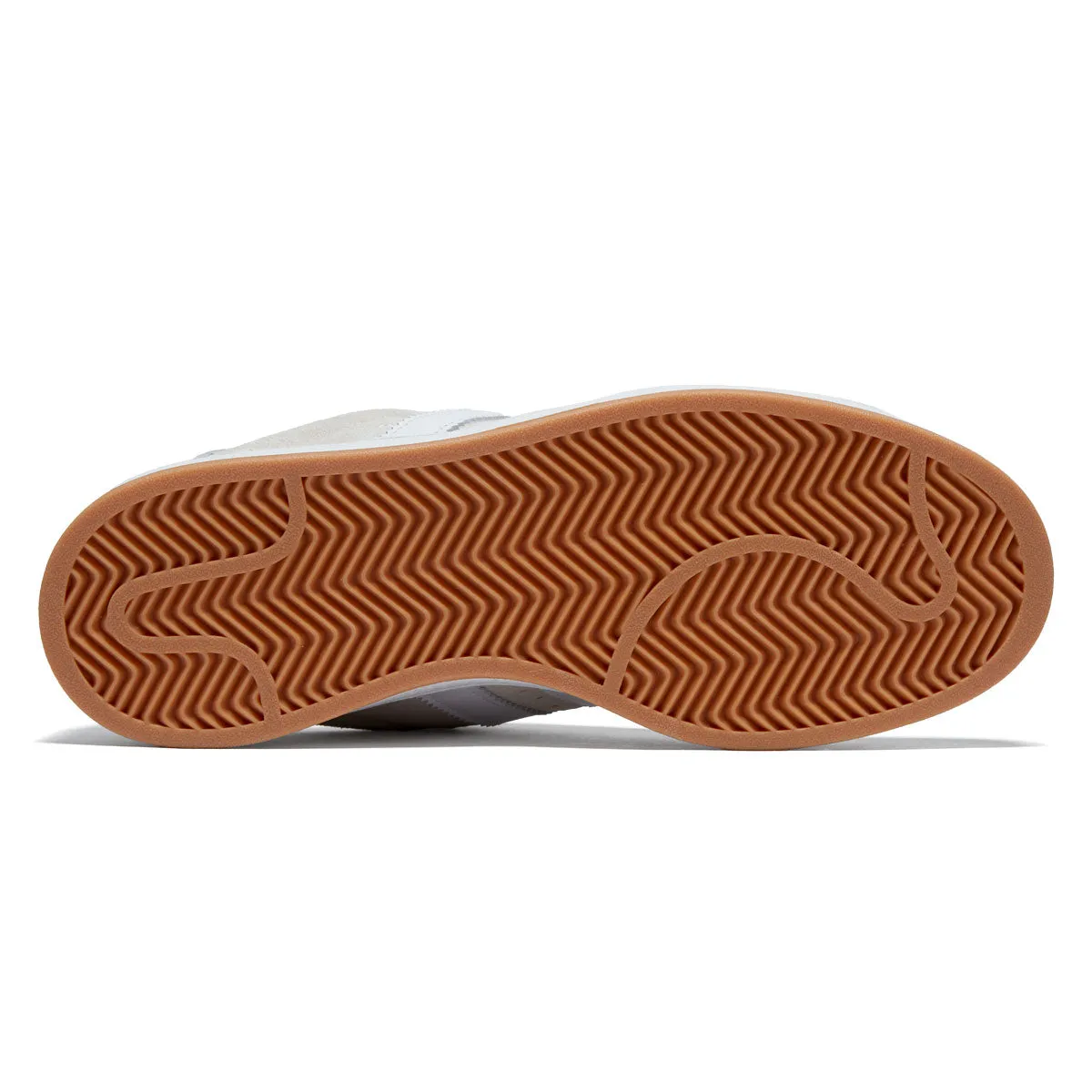 Adidas Campus 00s Shoes - Wonder White/Ftwr White/Gum foldable