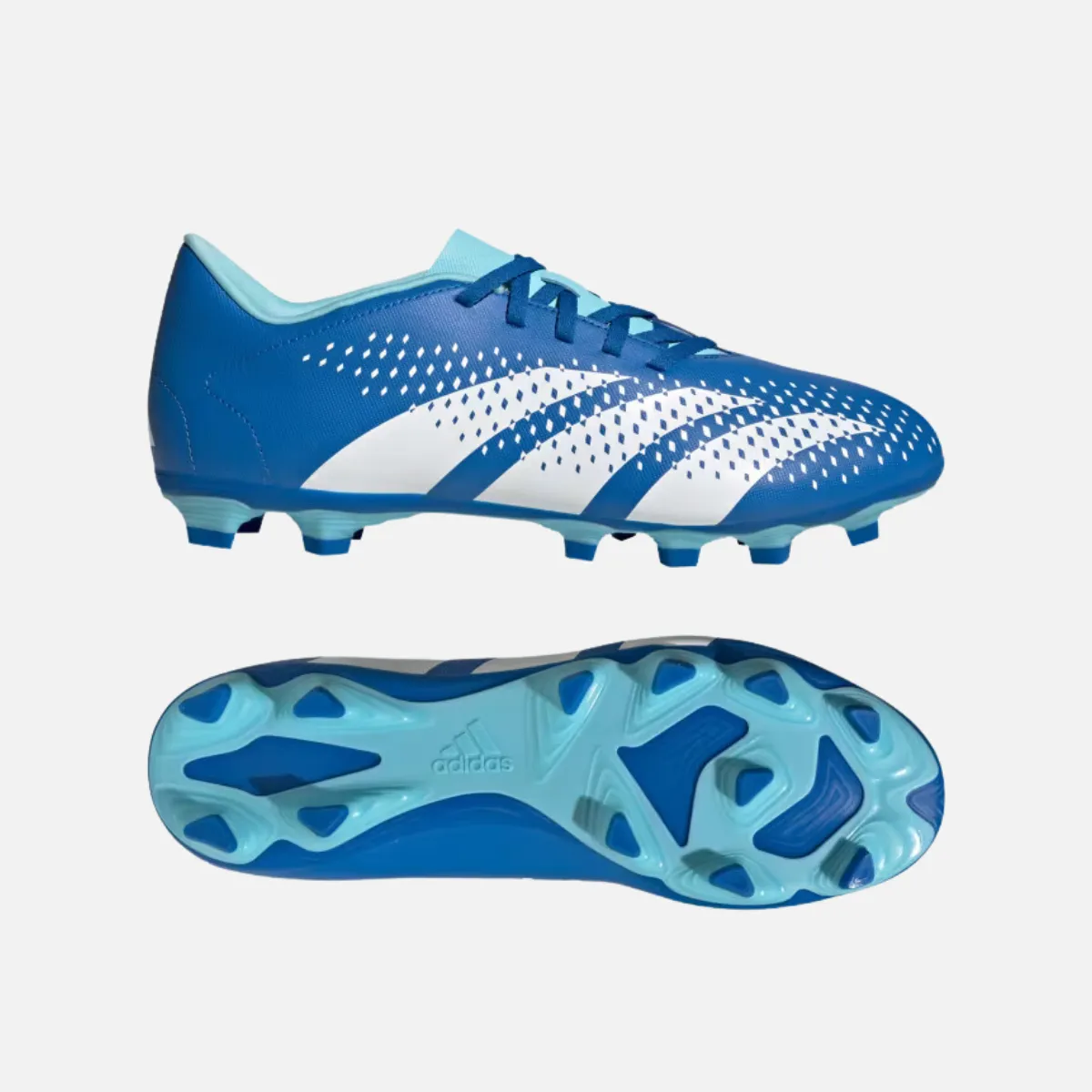 Adidas Predator Accuracy.4 Flexible Ground Football Studs -Bright Royal/Cloud White/Bliss Blue Field Vision