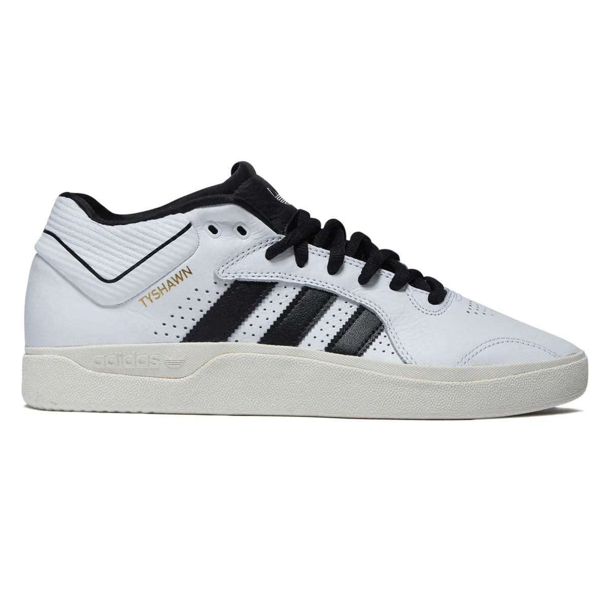 Adidas Tyshawn Shoes - Ftwr White/Core Black/Ftwr White Hardwear Ready