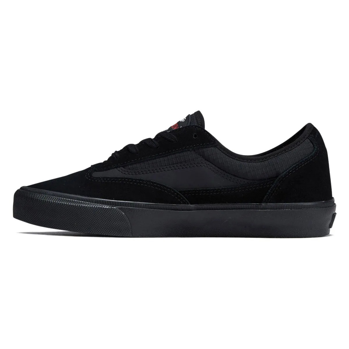 Vans Skate Curren Caples Shoes - Black/Black Quick Flex