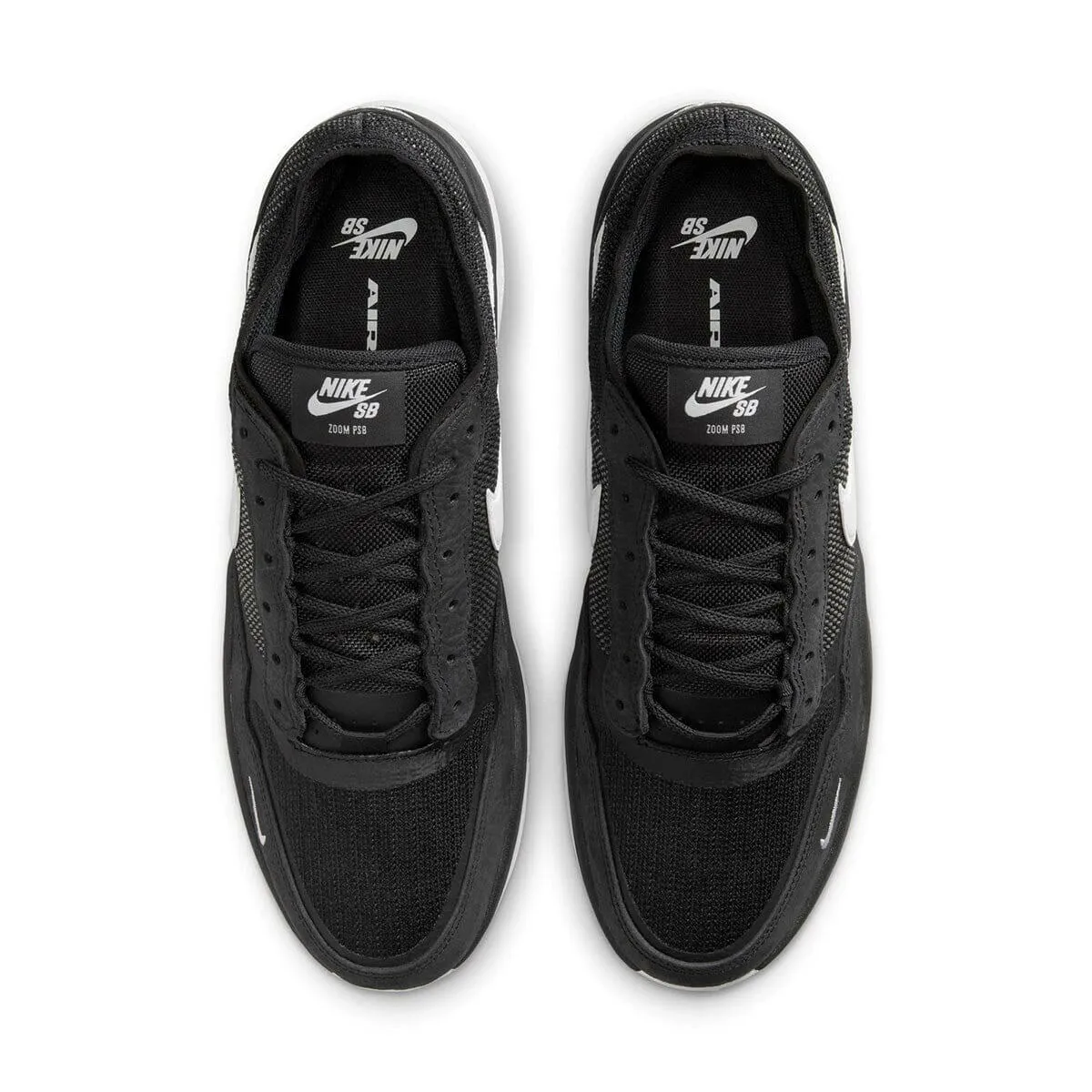 Comfortable Arch Grip Enhancement Nike SB - PS8 Shoes Black/White