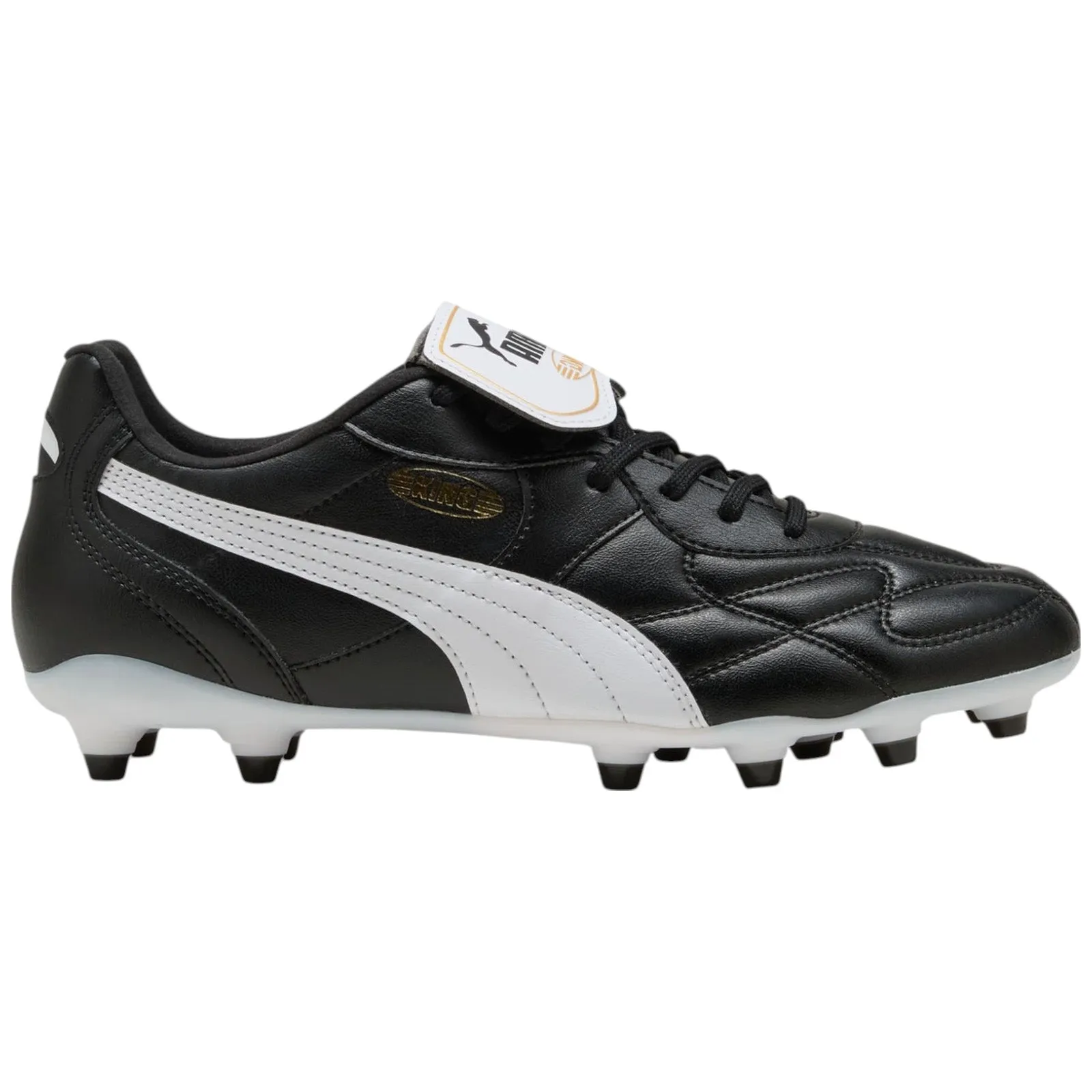 Puma King Top Adults Firm Ground Lace Football Boots Breathable Form Stability control