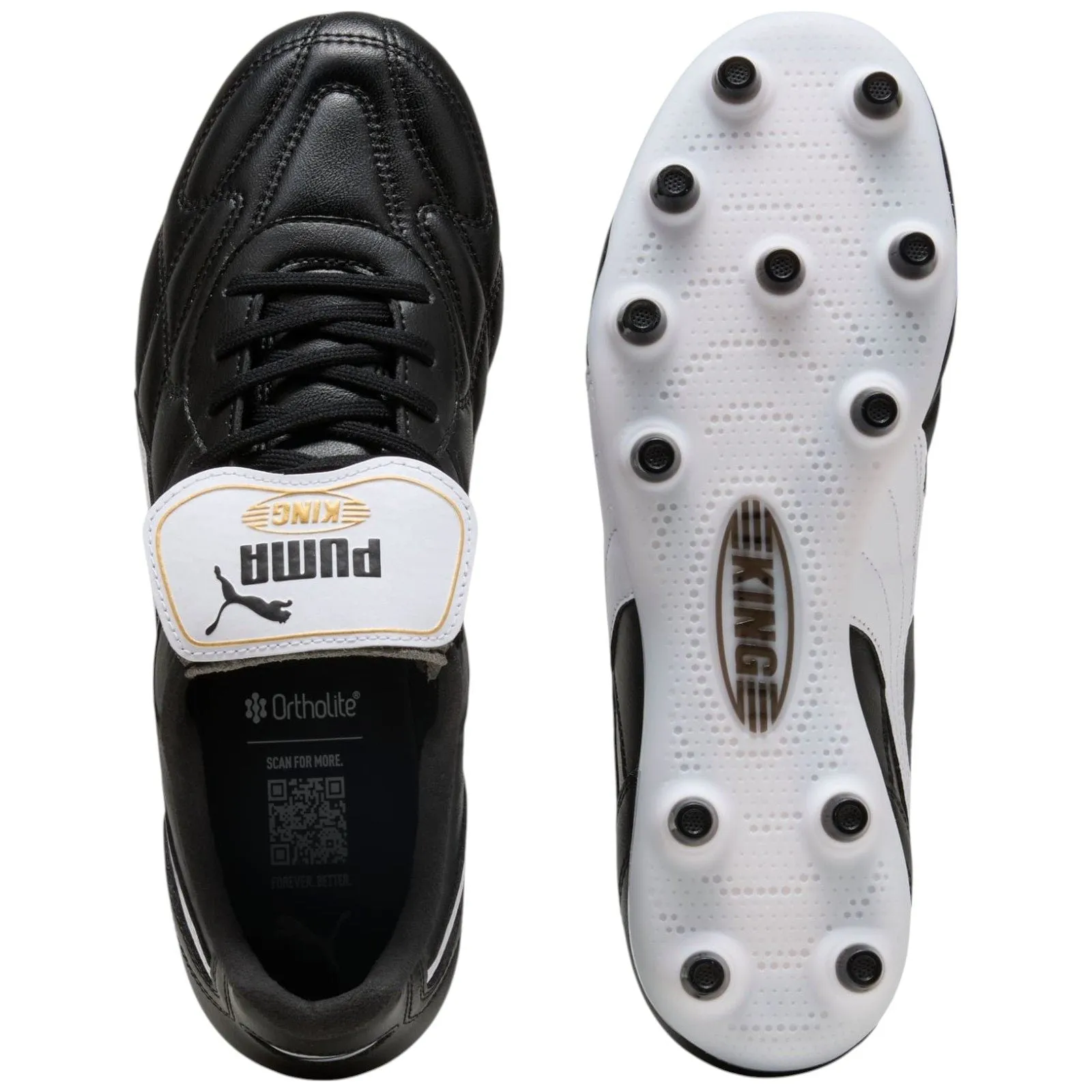 Open Ground Puma King Top Adults Firm Ground Lace Football Boots