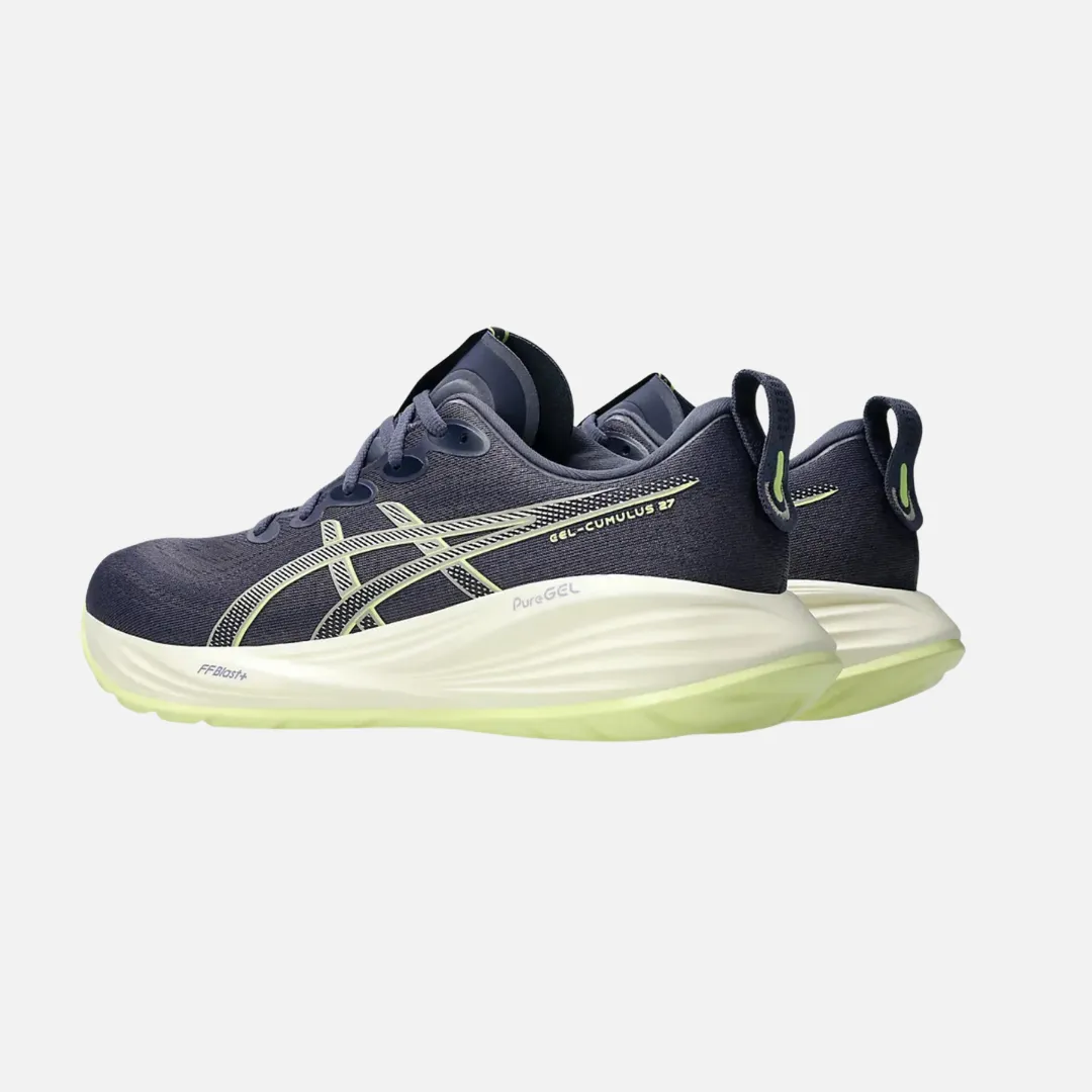 ASICS GEL-CUMULUS? 27 Men's Running Shoes - INDIGO FOG/LUCID YELLOW Secure Base
