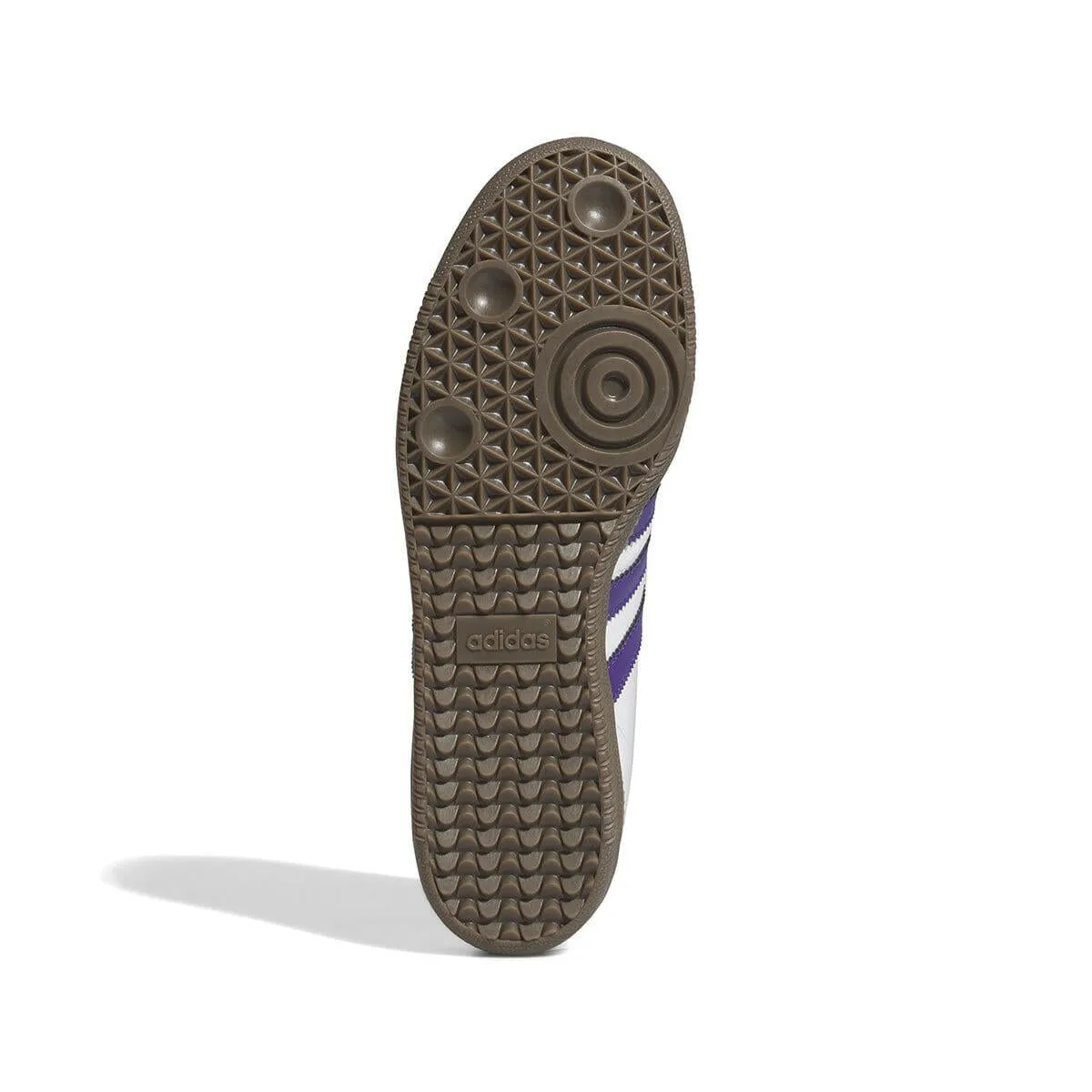 Adidas - Samba Adv Shoes White/Purple/Gold Daily Fashion Comfort Ventilation