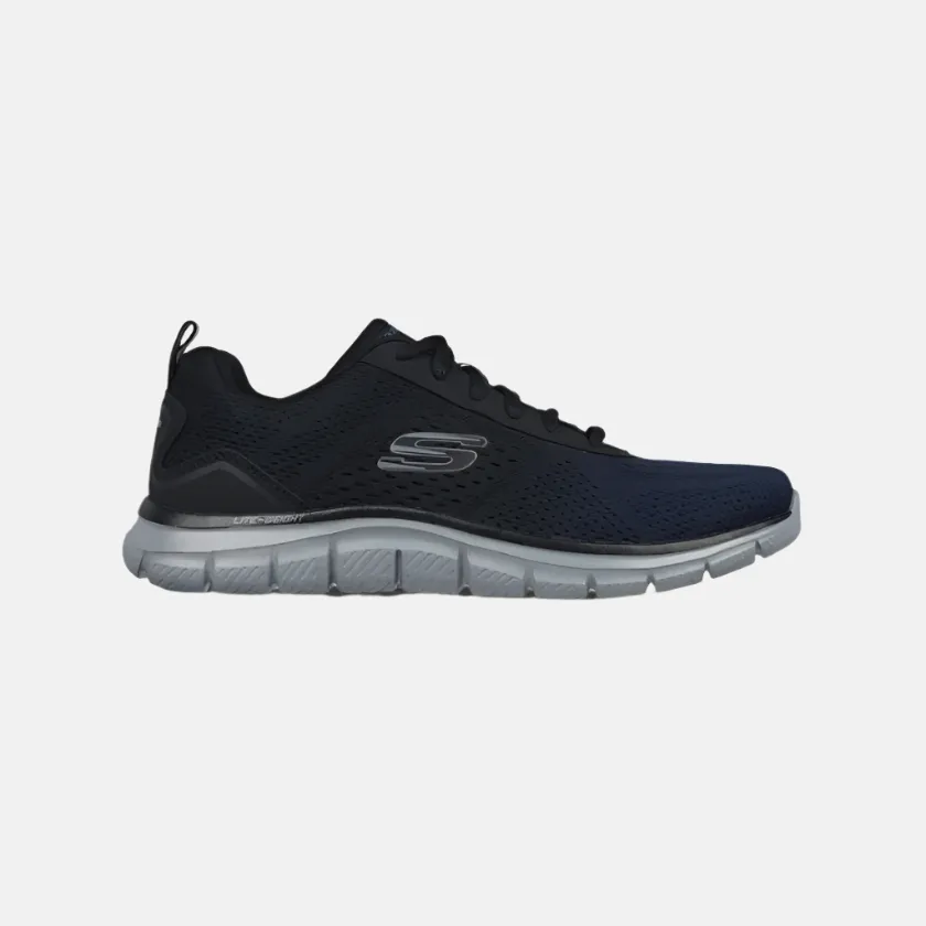 anti - microbial shoes Skechers Track-Ripkent Men's Running Shoes -Navy/Black