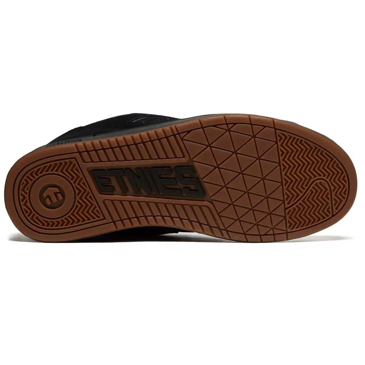 Rubber Outsole Etnies Callicut Shoes - Black/White