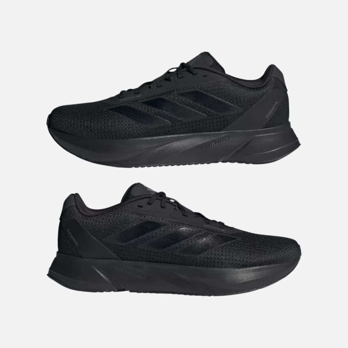 Adidas Duramo SL Men's Running Shoes -Core Black/Core Black/Cloud White pastel - colors kids' sports footwear