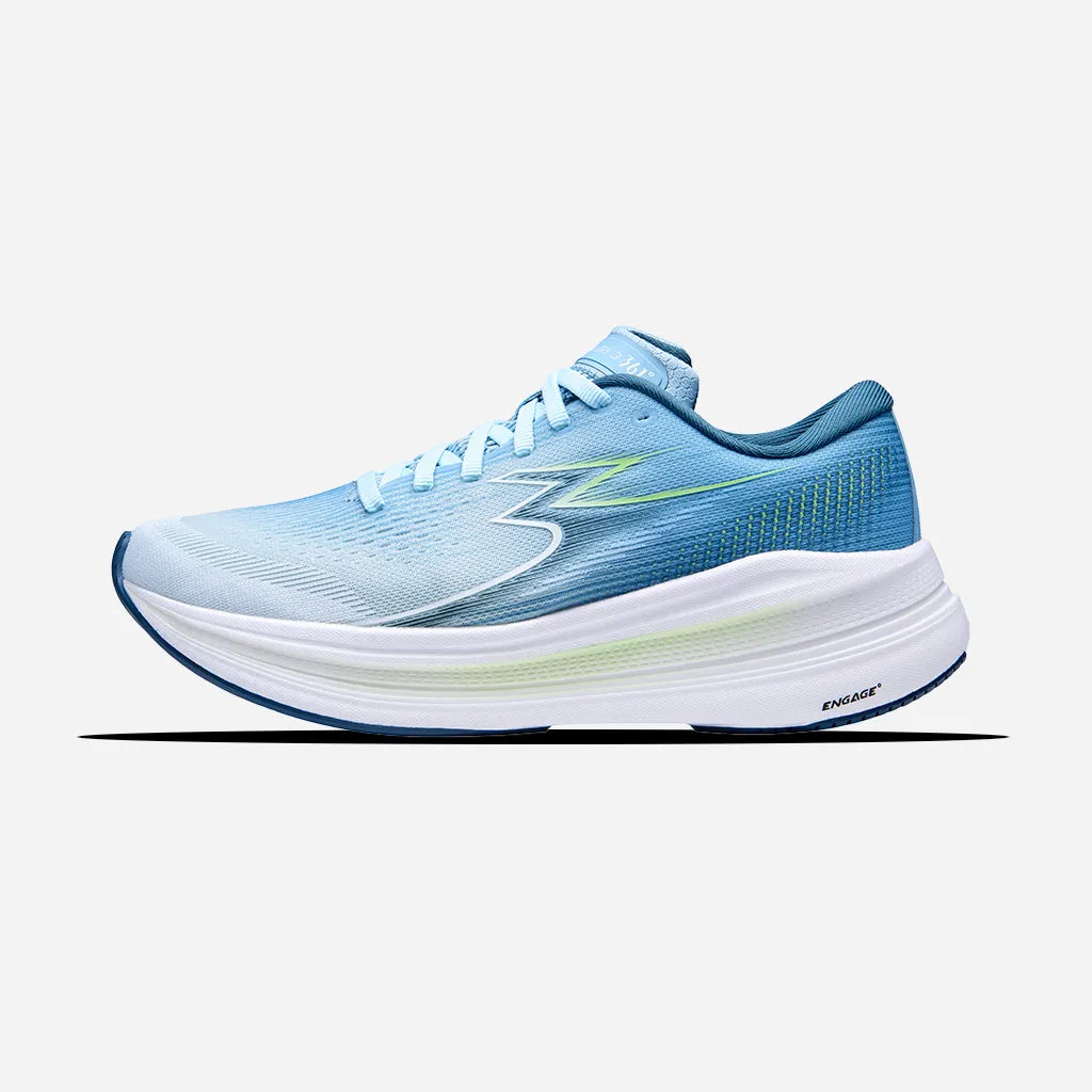 graceful - running billiards shoes 361-CENTAURI 3: Arctic Blue/Green Figs