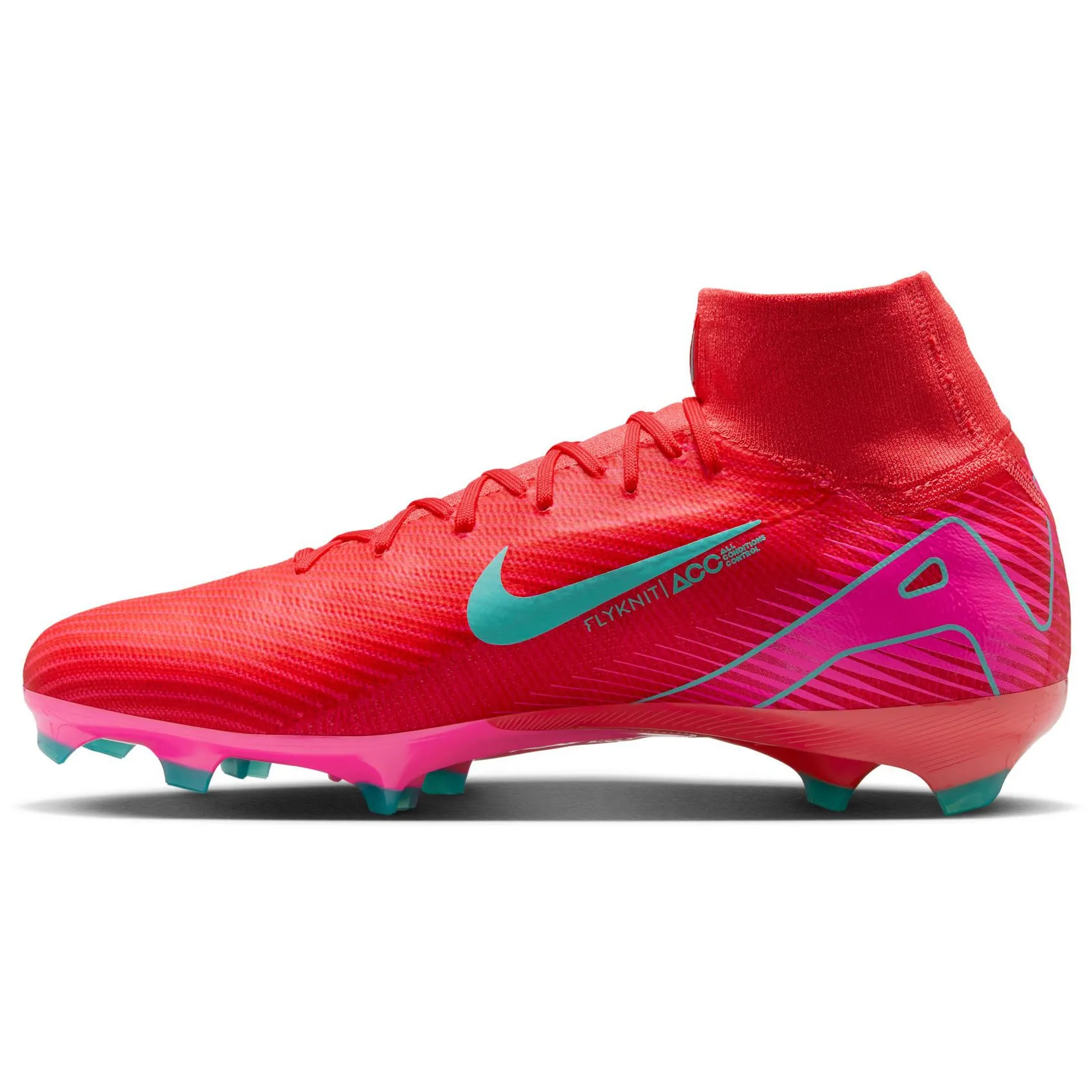 Turf Game Firm Grip Nike Mercurial Superfly 10 Pro FG High-Top Soccer Football Boots
