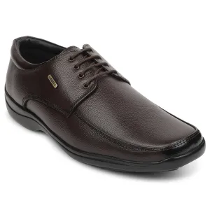 Fortune Brown Formal Lacing Derby Shoes For Men REL-1 By Liberty Versatile Wardrobe Essential Smart Shape