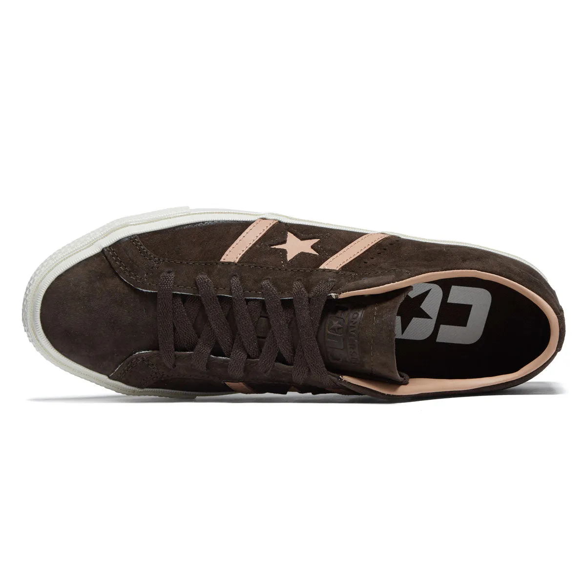 Converse One Star Academy Pro Shoes - Fresh Brew/Vachetta Beige Comfortable Arch Support Grip Fit