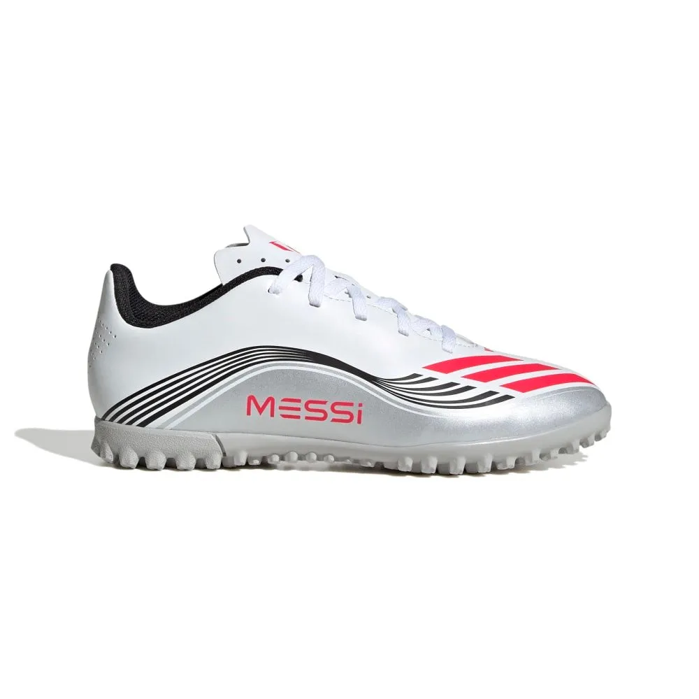 F50 Messi Club Turf Boots Kids Response Time Support Cage
