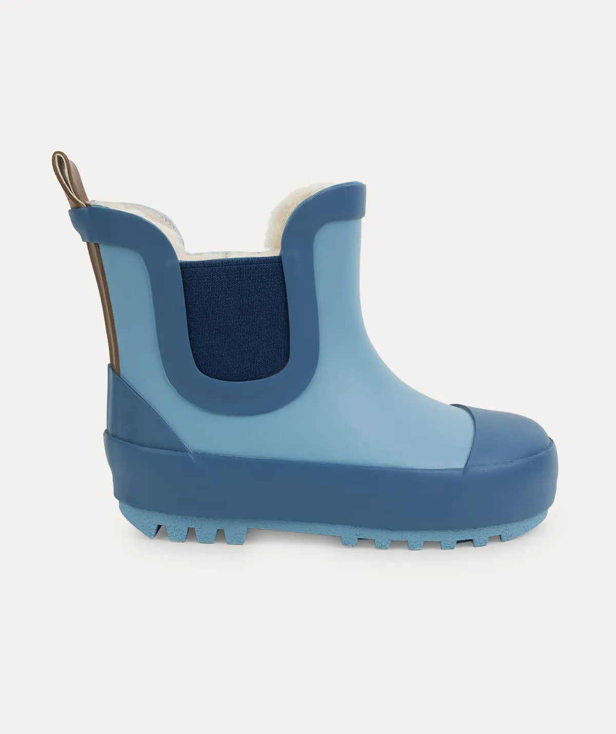 Short Rain Boot - Cornflower/ Bark Mix Active Walking Footwear