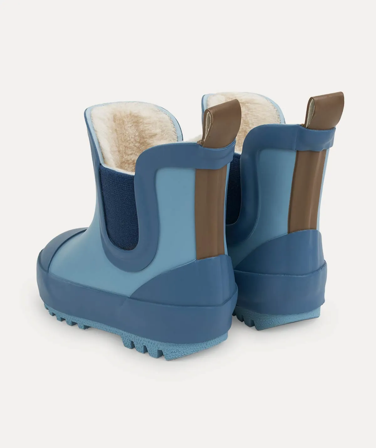 Short Rain Boot - Cornflower/ Bark Mix Weather Guard Fit