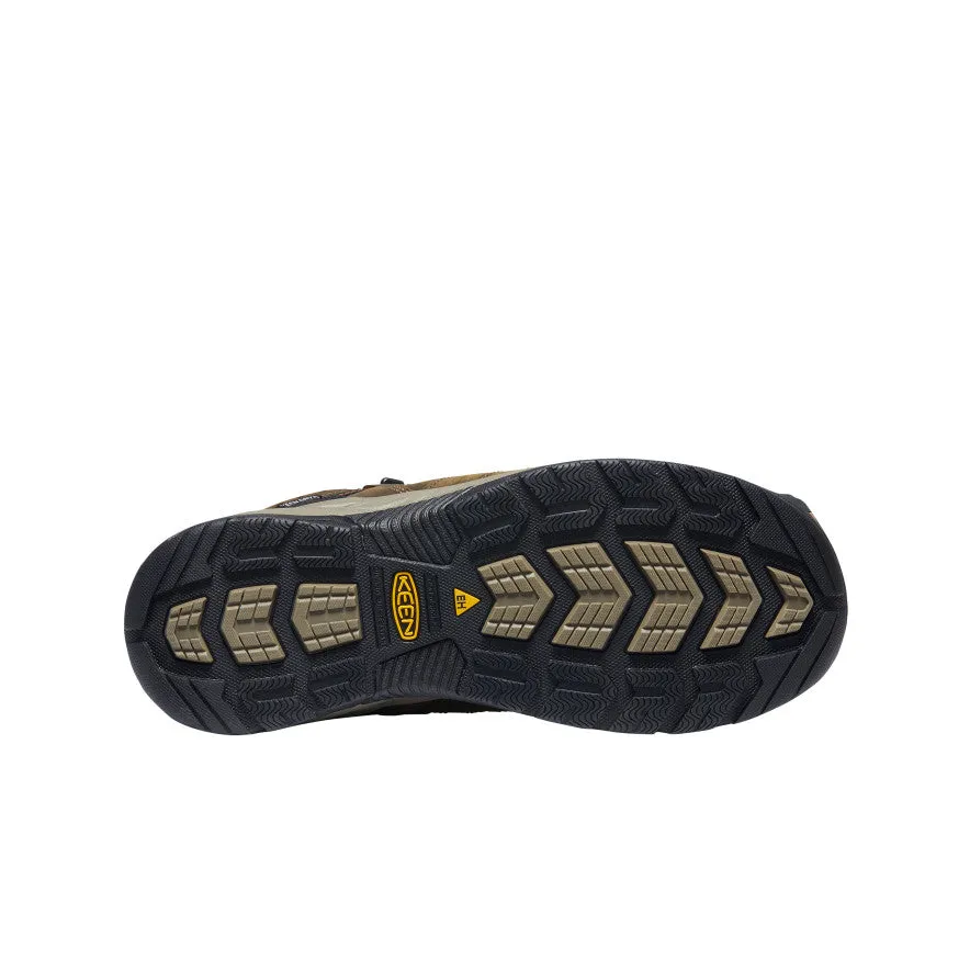 Mountain Sport Extreme Traction Men's Flint II Waterproof Mid (Soft Toe)  |  Black Olive/Brindle