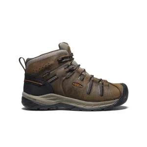 Elevation Path Long Distance Support Men's Flint II Waterproof Mid (Soft Toe)  |  Black Olive/Brindle