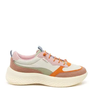 Modern Twist Grounded Steps Gravel Desert Color Block Sneaker